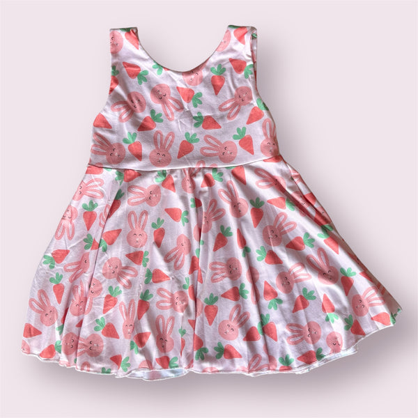 Pink Bunny peplum