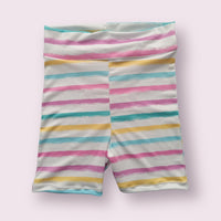 stripe Biker shorts