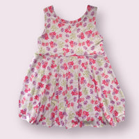 Summer floral peplum