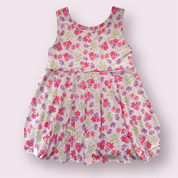 Summer floral peplum