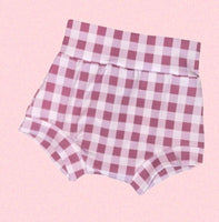 Gingham bummies